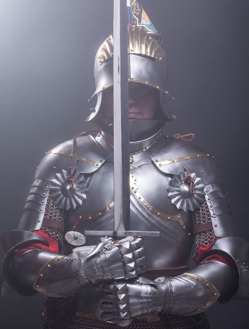 German gothic full plate armor Armadura de placas