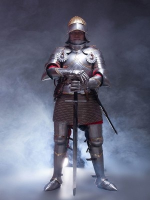 German gothic full plate armor Armure de plaques