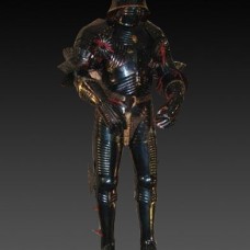 German full armor set for not fighting actions or decoration, XV century image-1