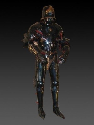German full plate armour for interior or non-battle actions, 15th century Armadura de placas