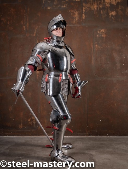Full knights armour for interior Armadura de placas