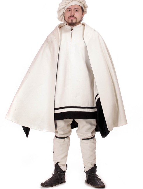 Costume of knight, XIV century Mittelalterliche Kleidung