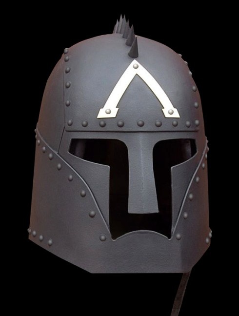 Greek style fantasy helmet Plattenrüstungen