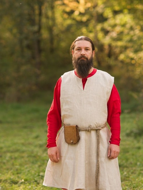Medieval tunic of IX-XII centuries Shirts, tunics, cottas
