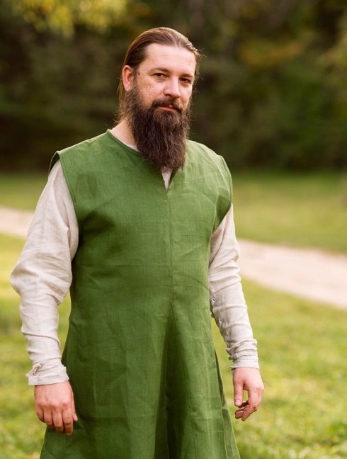 Medieval tunic of IX-XII centuries Shirts, tunics, cottas