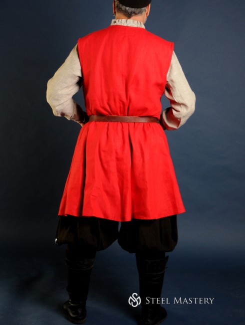 Medieval tunic of IX-XII centuries Casacca, tuniche e cotte