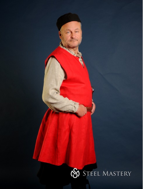 Medieval tunic of IX-XII centuries Casacca, tuniche e cotte