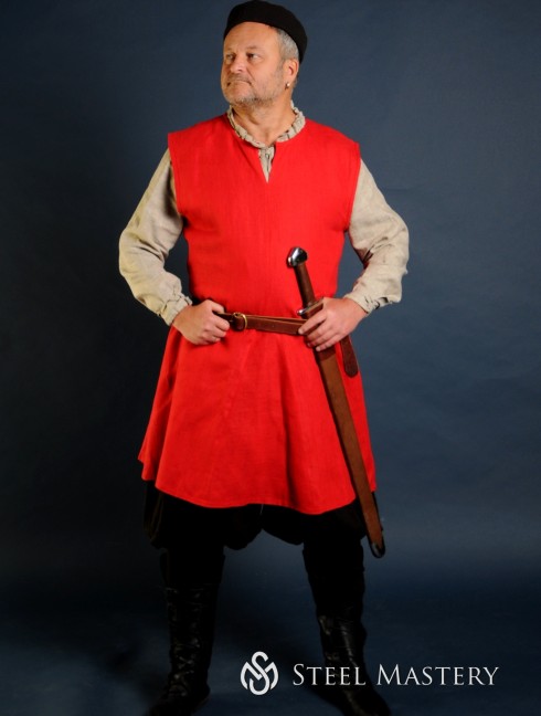 Medieval tunic of IX-XII centuries Shirts, tunics, cottas