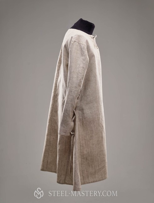European shirt, VIII-XIII centuries Casacca, tuniche e cotte