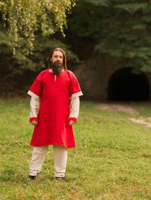 Tunic of medieval European man s suit. Casacca, tuniche e cotte
