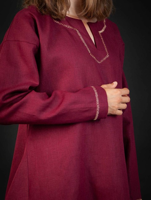 Medieval European shirt Camisas, túnicas y cotas