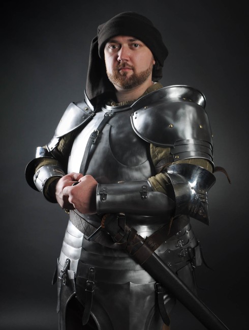 Milan-style cuirass 1450-1485 years, a part of "Avant Armour" Plattenrüstungen