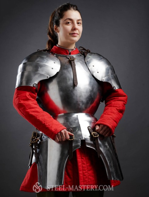 Milan-style cuirass 1450-1485 years, a part of "Avant Armour" Plattenrüstungen
