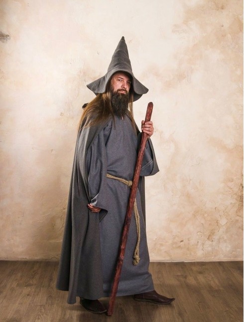 Pointed hat, a part of fantasy-style costume 