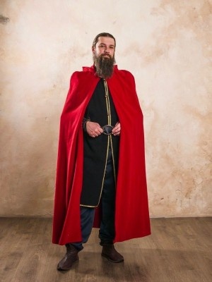 Medieval cloak with hood Umhänge und Capes