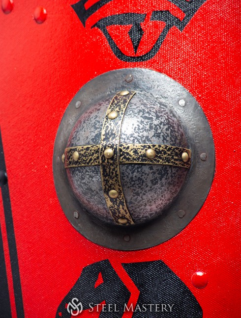 Kite shield with painting Armure de plaques