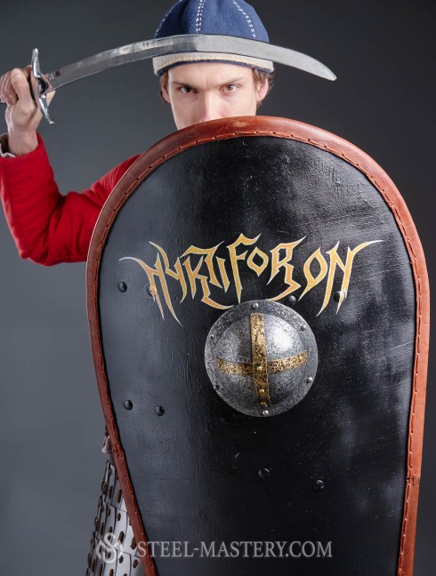 Kite shield with painting Armure de plaques