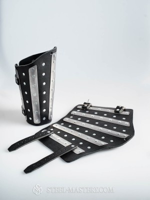 Brigandine bracers