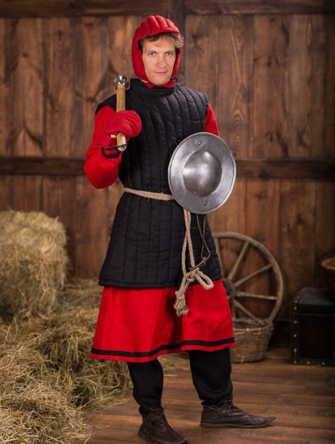 Sleeveless gambeson of XII-XIII centuries Gambesón.