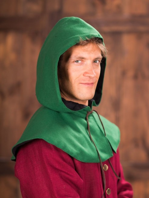 Medieval hood Headwear