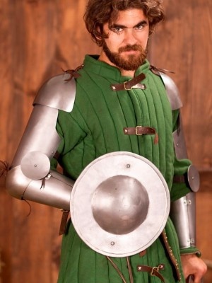 Steel shield buckler Armure de plaques