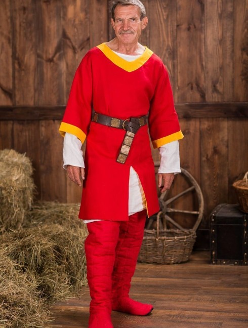 Infantryman of the XII-XIII centuries Mittelalterliche Kleidung