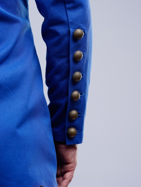 Medieval cotardie with stand-up collar Men's overclothers