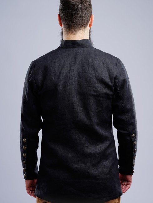 Medieval cotardie with stand-up collar Men's overclothers
