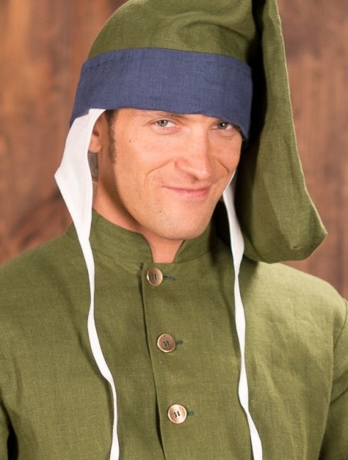 Medieval baggy hood of the XIV-XV centuries Headwear