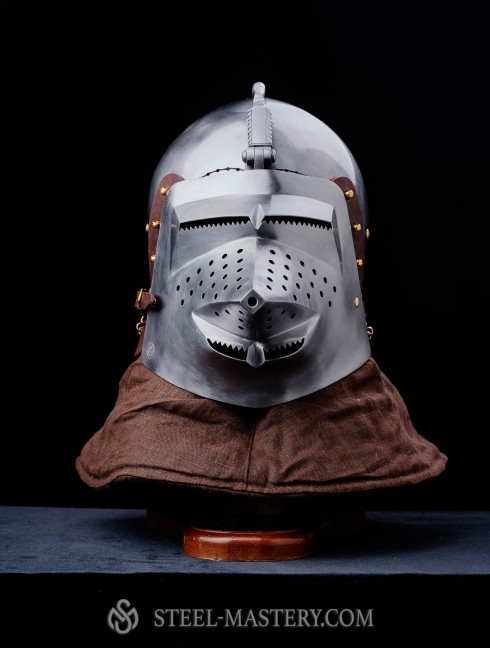 Bascinet hounskull, early XV century Armure de plaques