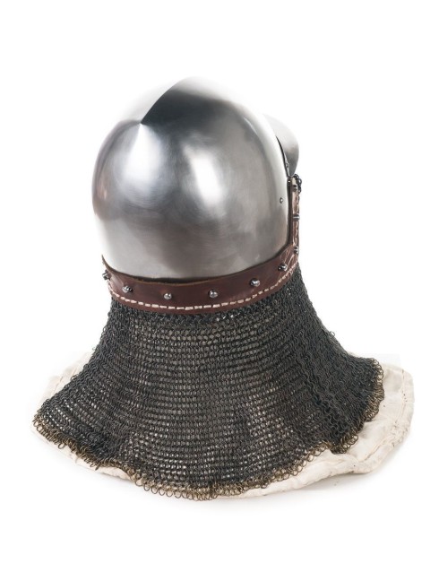 Bascinet with peak Helmets