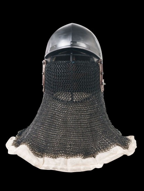 Bascinet with peak Corazza