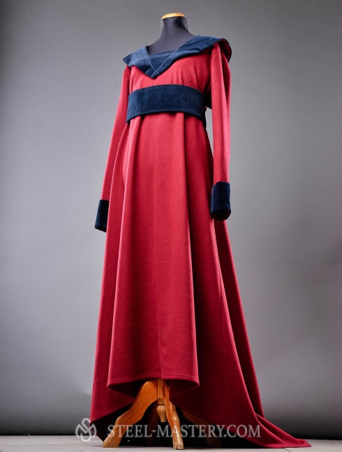 Burgundian gown, XV century Mittelalterliche Kleidung