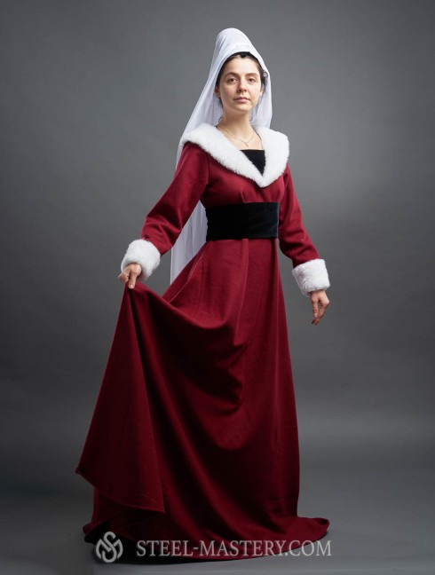 Burgundian gown, XV century Mittelalterliche Kleidung