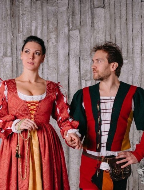 Italian Renaissance dress, XV century Women's dresses