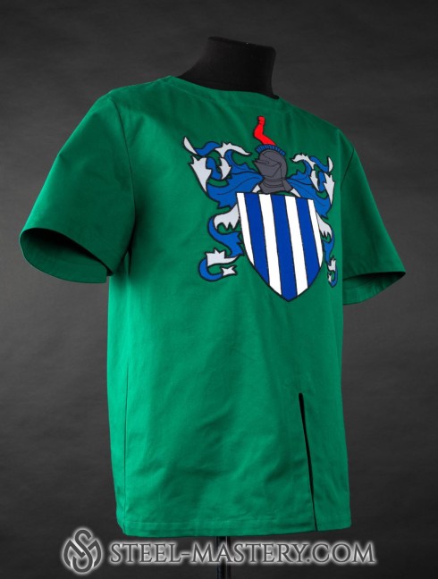 Coat of arms (tabard) with your emblem Vestimenta medieval