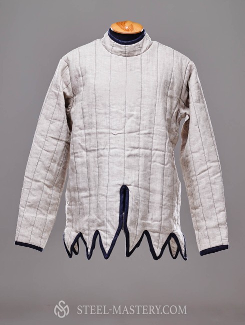 European gambeson front closed Gambeson