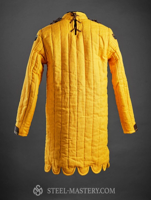 European gambeson front closed Gambeson