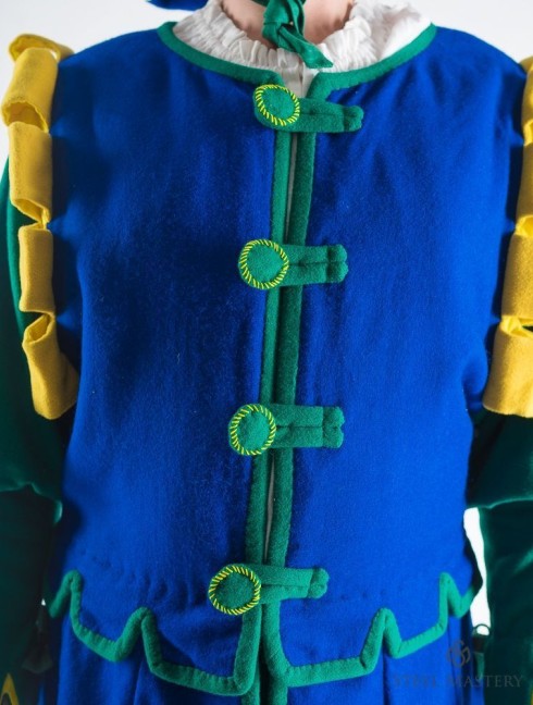 Costume of landsknecht (from Heinrich Aldegrever gravure) 