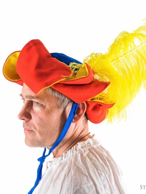 Landsknecht s hat with feathers Couvre-chefs