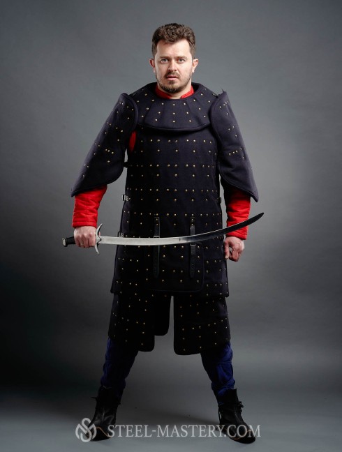 Mongolian (Asian) warrior armor: 11 - 17 century Brigantinen