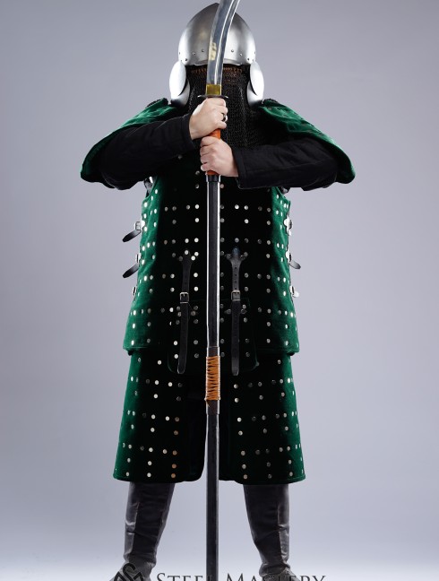 Mongolian (Asian) warrior armor: 11 - 17 century Brigantinen