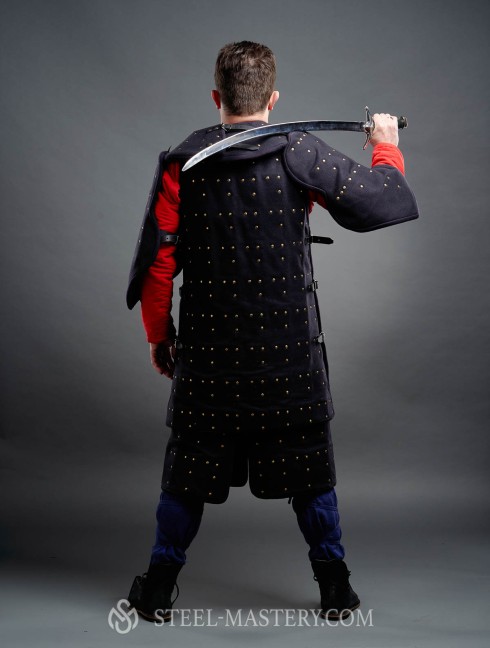 Mongolian (Asian) warrior armor: 11 - 17 century Brigantinen