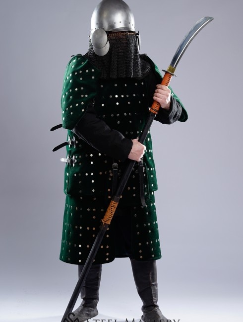 Mongolian (Asian) warrior armor: 11 - 17 century Brigantinen