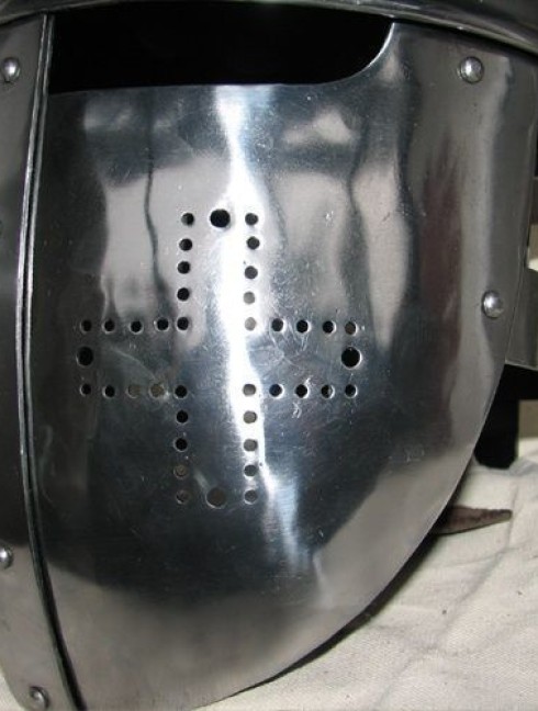 Fluted norman helmet Helmets