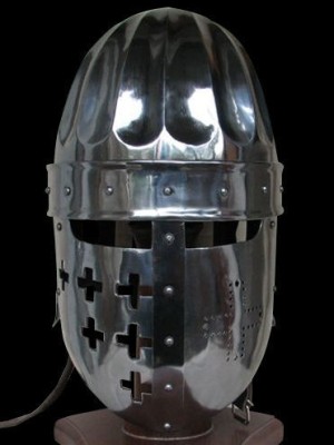 Fluted norman helmet Helmets