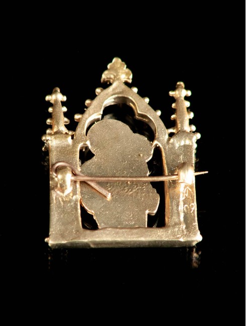 Medieval badge "Saint Anthony" Abzeichen
