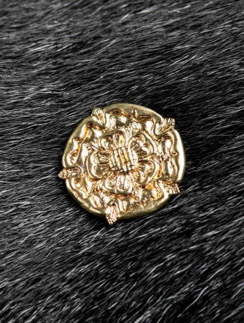 Medieval cast bronze mount “Rose”, XIV-XVI centuries (5 pcs) 