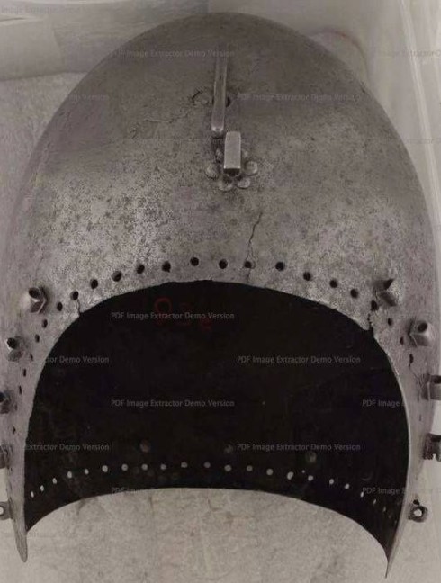 Bascinet of 1380-1410 years, from Higgins Armoury Museum Plattenrüstungen