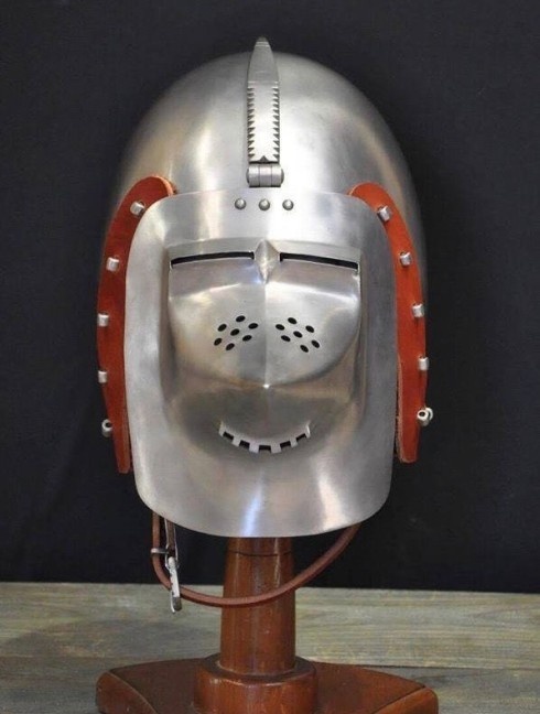 Bascinet of 1380-1410 years, from Higgins Armoury Museum Plattenrüstungen